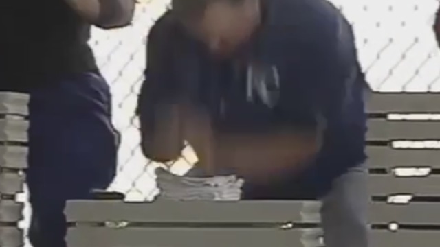 VIDEO: Yost destroys stack of bricks with bare hands