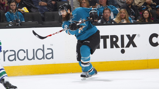 DeBoer: Brent Burns should be in Norris conversation 'all day long'