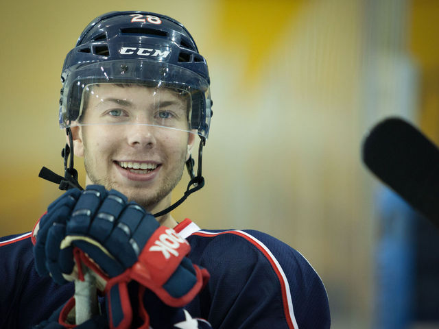 Blue Jackets call up Bjorkstrand, 2 others from AHL