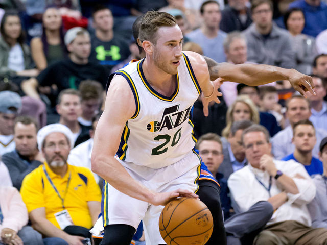 Gordon Hayward dealing with plantar fasciitis, out vs. Suns