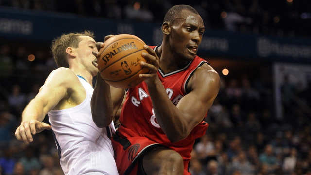 Raptors' Biyombo grabs franchise-record 25 rebounds in win over Pacers