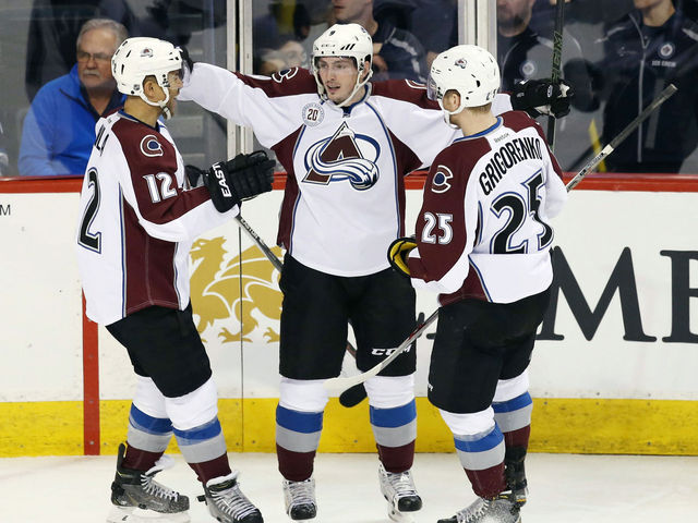 Avalanche's Duchene day to day with knee injury