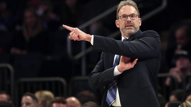 Rambis says he may eventually move Porzingis to small forward