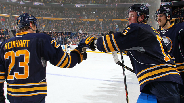 Eichel, Reinhart are Sabres' 1st 20-goal rookie duo in over 40 years