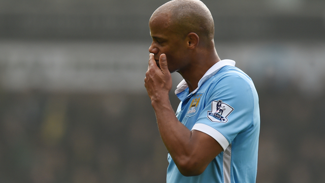 Report: Guardiola considering replacements for injury-riddled Kompany