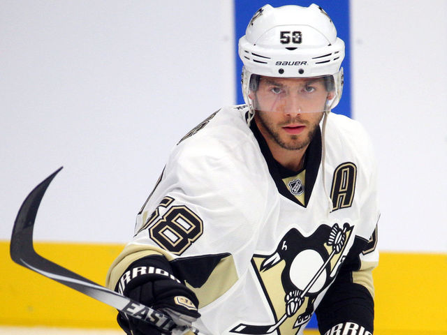 VIDEO: Letang gets creative to clear the zone