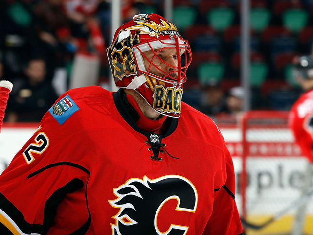 Flames' Niklas Backstrom to make 1st start in 14 months Sunday