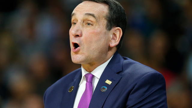 Duke's Krzyzewski against graduate transfer rule