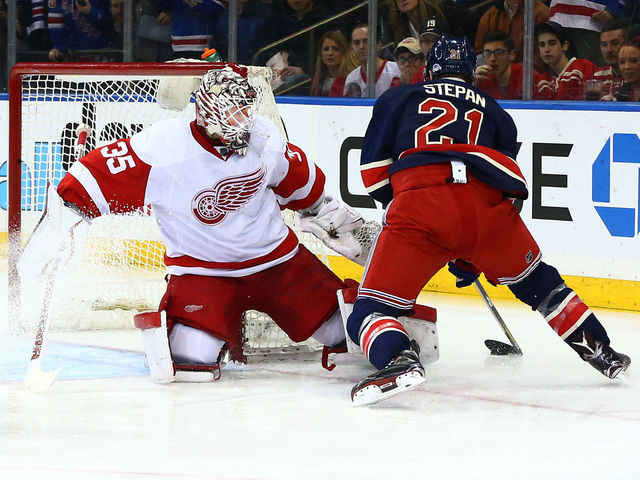 Mrazek back, but Howard to start again for Red Wings on Tuesday