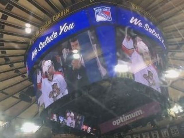 Rangers salute Jaromir Jagr for latest milestone