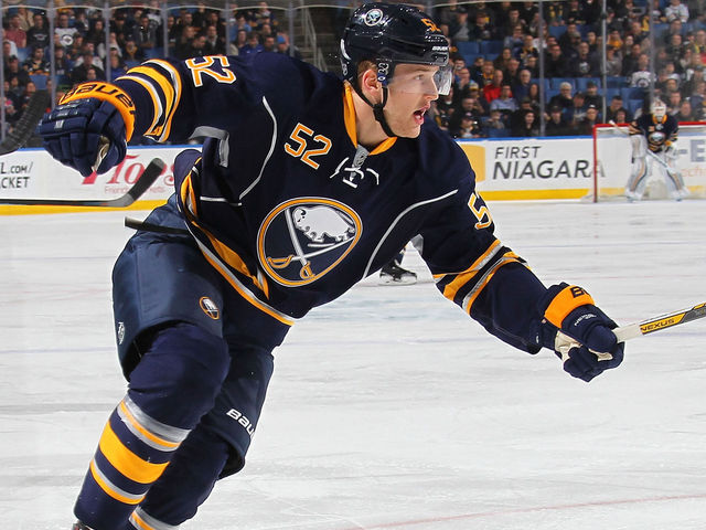 Sabres' Fasching jokes he almost 'blacked out on adrenaline' after 1st NHL goal