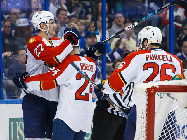 Panthers retake Atlantic lead with win over Lightning
