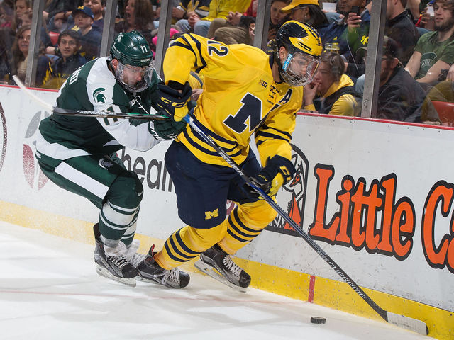 Rangers sign Michigan's Cristoval Nieves to 2-year contract