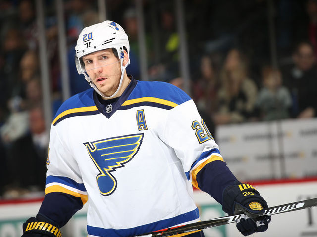 Blues' Steen will return to lineup Tuesday