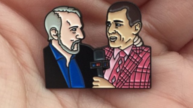 Craig Sager and Gregg Popovich's friendship immortalized in pin
