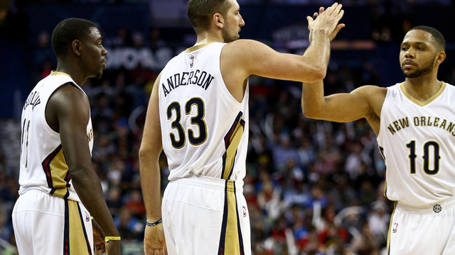 Pelicans' Holiday out for season with eye injury, Anderson has sports hernia