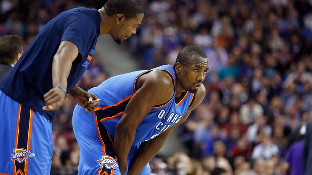 Thunder's Durant, Ibaka rest vs. Pistons