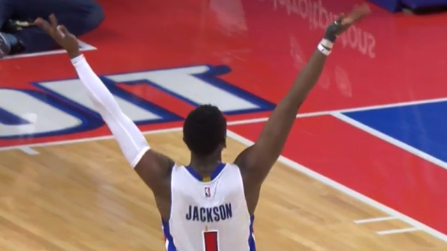 VIDEO: Westbrook didn't appreciate Jackson celebrating win over Thunder