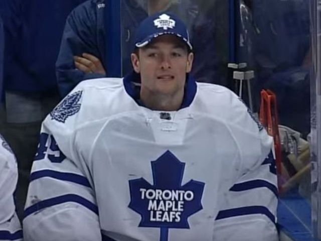 Maple Leafs' Bernier on spitting incident: 'Thank God it didn't hit him in the face'