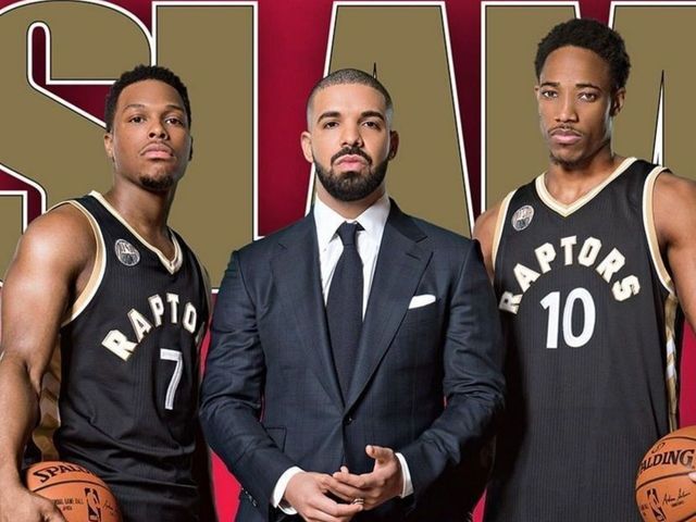 Drake, faces of the Raptors get SLAM cover treatment
