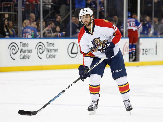 Panthers' Trocheck out for rest of regular season with ankle injury