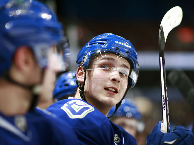Canucks' Virtanen suspended 2 games for 'late, violent' hit on Sharks' Polak