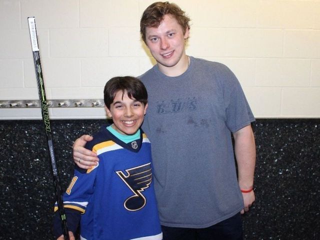 Blues reward young fan for good deed