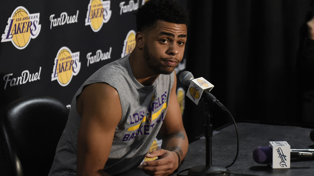 D'Angelo Russell apologizes for Nick Young video: 'I am sick'