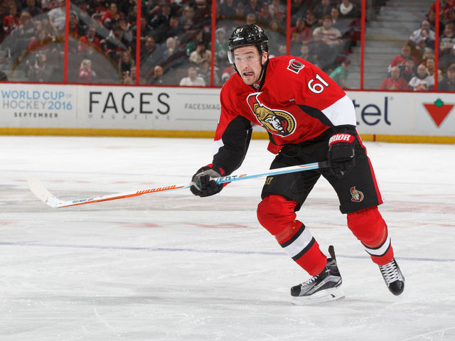 Senators' Stone diagnosed with concussion