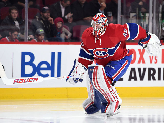Canadiens' Scrivens clears waivers, assigned to AHL