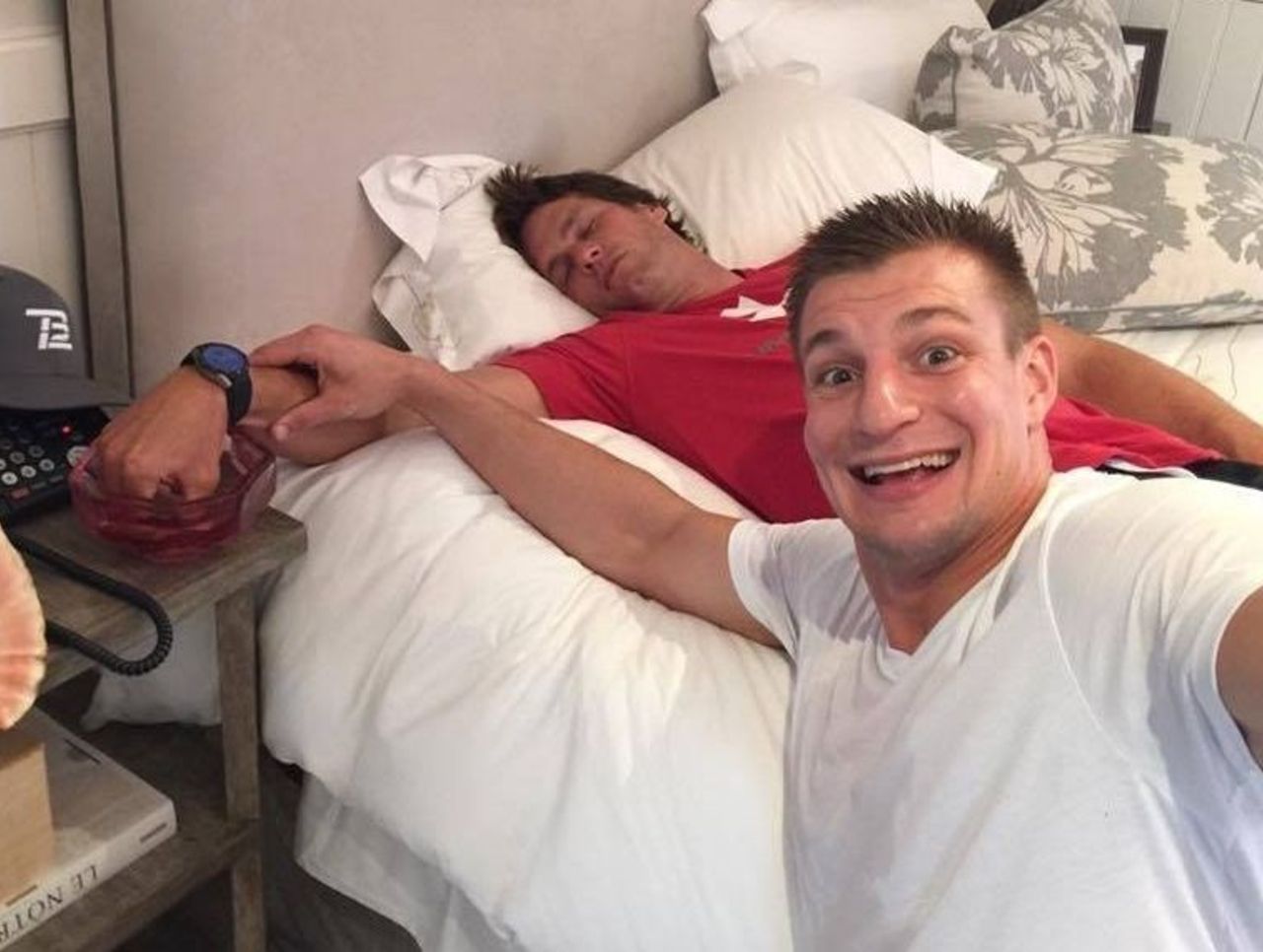 A look at Tom Brady and Rob Gronkowski's bromance