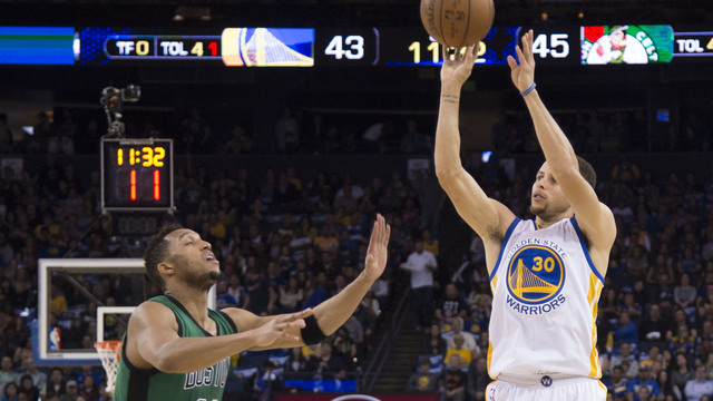 Celtics-Warriors classic saved its craziest possession for last