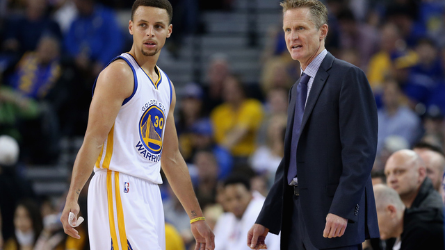 Kerr changes tone: Curry 'probably' out for Game 3