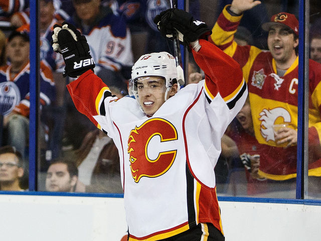 Flames' Gaudreau 'never thought' he would have 30-goal season