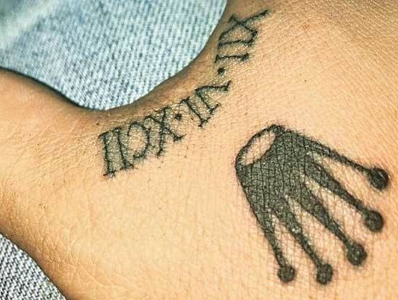 Johnny Manziel Side Tattoo