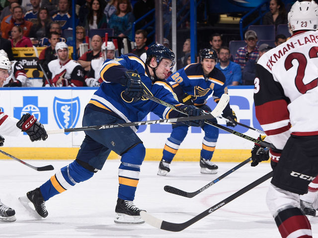 VIDEO: Tarasenko goes end-to-end, flicks in pinpoint wrister