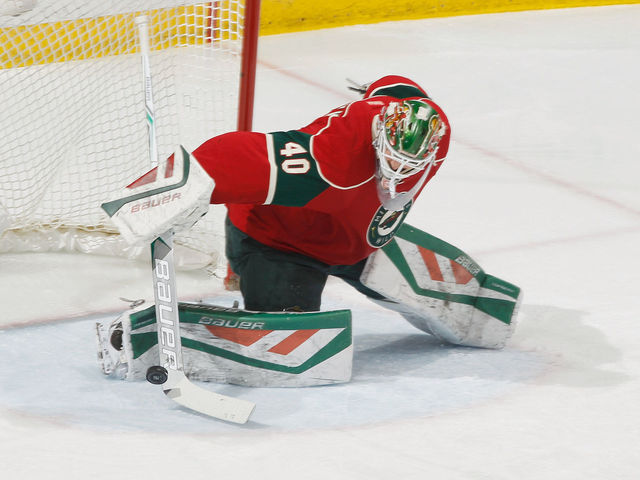 Dubnyk played hurt in 1st round