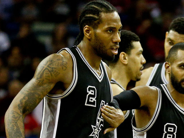 Leonard's game-winning jumper lifts Spurs past Jazz