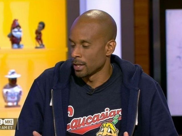 ESPN's Jones wears Indians-inspired 'Caucasians' shirt