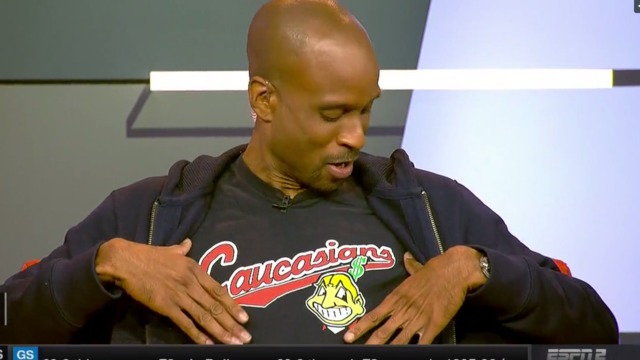 Bomani Jones defends wearing 'Caucasians' shirt on ESPN