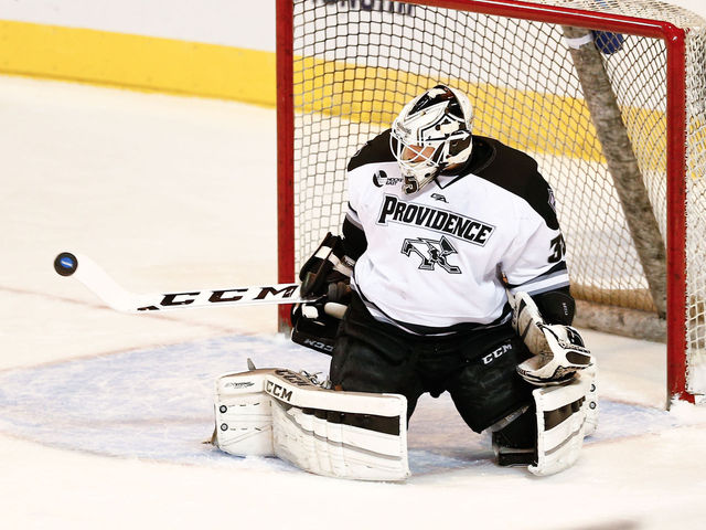 Oilers sign Providence goalie Nick Ellis to 2-year deal