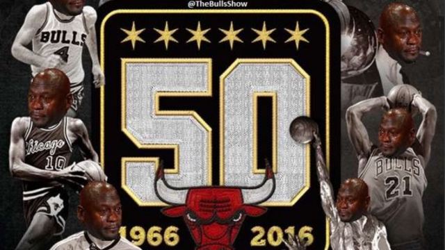 Bulls' miserable season gets Crying Jordan treatment