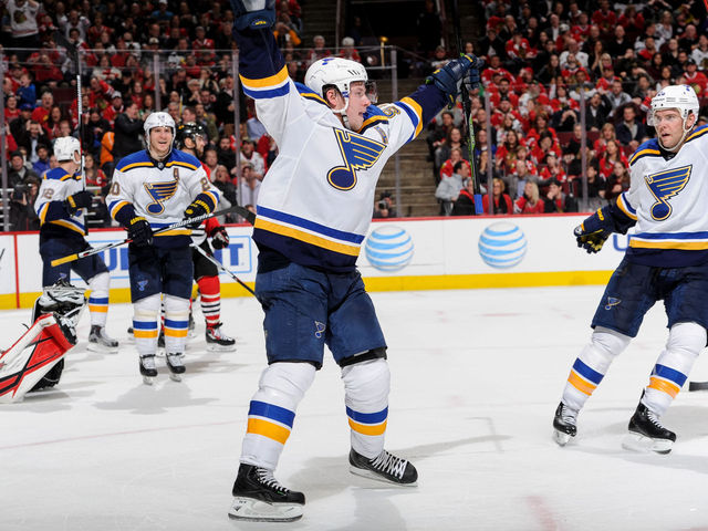 Tarasenko singlehandedly prevents Stars from clinching top spot in West