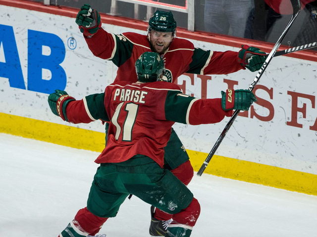 Wild's Vanek ruled out of Game 1; Parise sitting regular-season finale