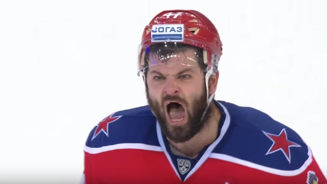 VIDEO: Radulov's intense goal celebration both inspires and terrifies