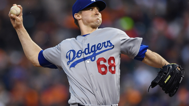 Dodgers rookie pulled during no-hit bid in 8th inning