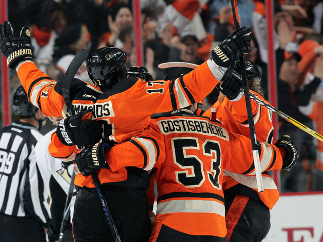 Flyers thinking about owner Ed Snider after playoff-clinching win