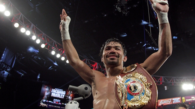 Pacquiao tops Bradley by UD in vintage display