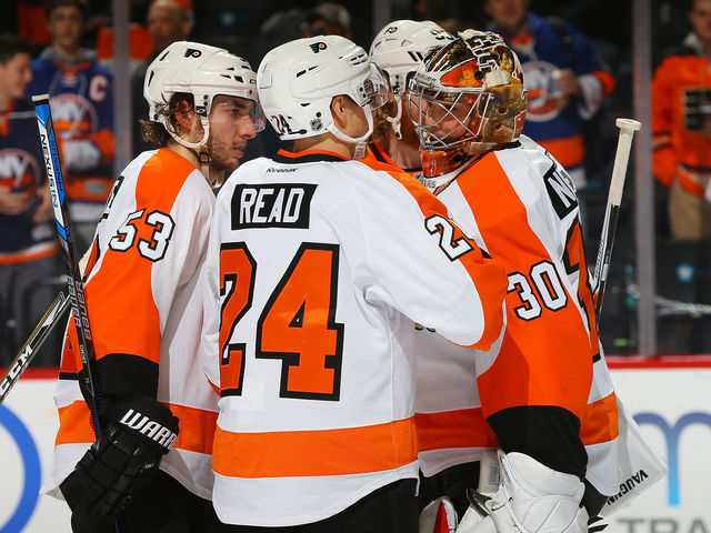 Flyers victory pins Islanders vs. Panthers in round 1