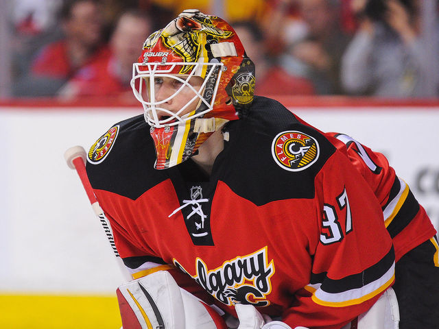 Flames' Treliving: Goaltending must be solidified next season